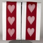 Red Heart Kitchen Towel Set of Two
