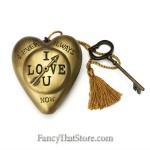 I Love U Spinner Art Heart by Delsie Chambon