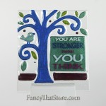 You Are Stronger Plaque by Lori Siebert