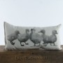 Baby Ducklings Pillow by Eric and Christopher