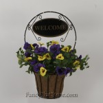 Pansy Welcome Planter