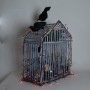 Cajun Crows Birdcage