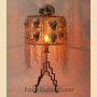 Gothic Glow Skull Table Lamp 1950’s
