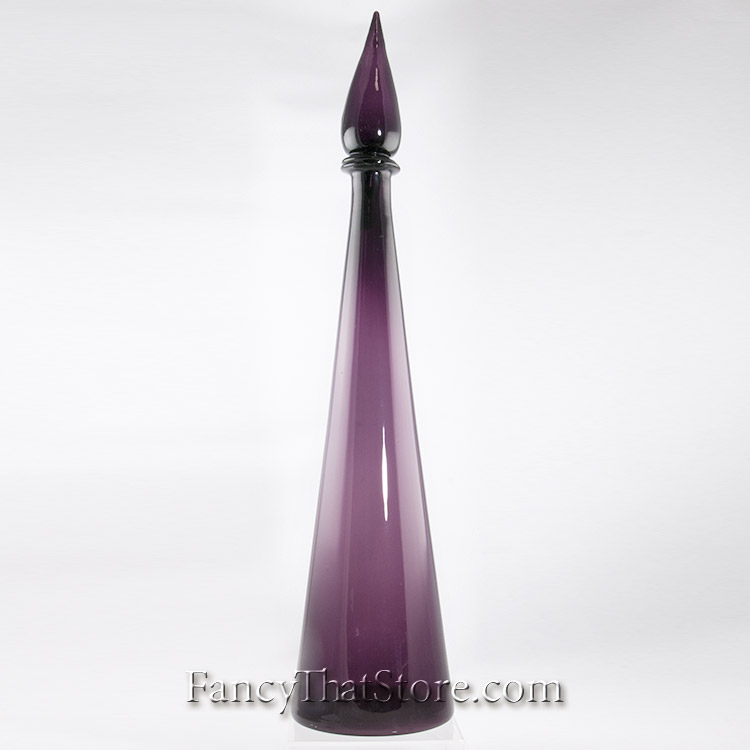 Amethyst Decanter with Stopper