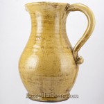 Tuscan Yellow Ceramic Water Pitcher