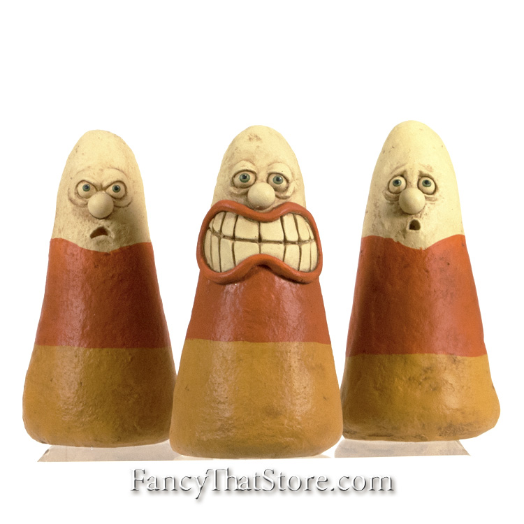 Candy Corn Characters By David Everett