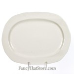 Flea Market Creamware Platter F