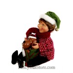 Elf with Puppy by Karen Didion