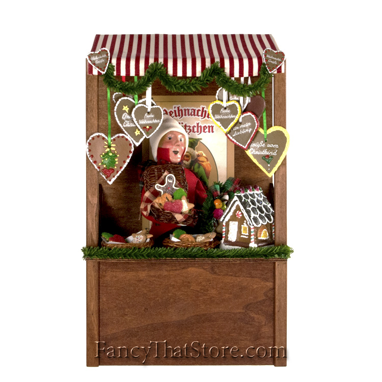 Gingerbread Market Stall by Byers' Choice