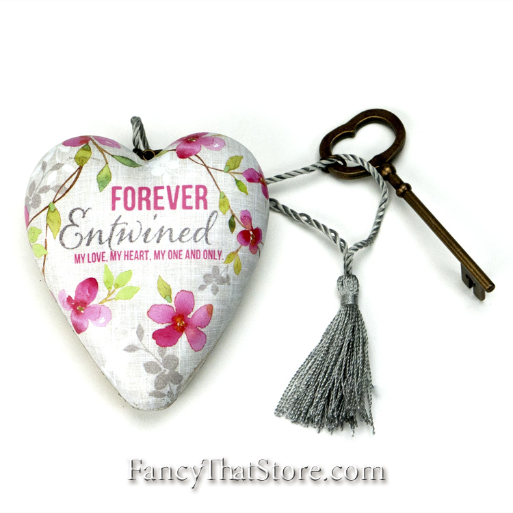 Forever Entwined Art Heart by Stephanie Ryan
