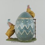 Chicks Painting Egg from Bethany Lowe Designs