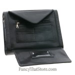 Black Reptile iPad Cross Body Bag from Hang Accessories