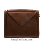 Cognac iPad Cross Body Bag from Hang Accessories