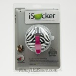 iSucker Zebra with Pink Lever